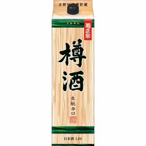 菊正宗 上撰 樽酒ネオパック 1.8L 1800ml×6本 u-yu