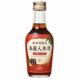 養命酒 高麗人参酒 200ml×24本 ケース u-yu