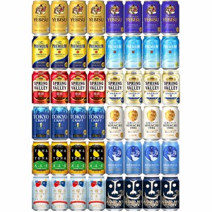 プレミアムビール・クラフトビール12種アソート 350ml×48本 （12種×各4本） ビールセット u-yu