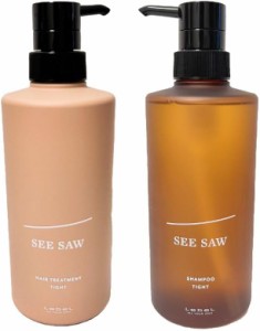 ルベル SEESAW シーソー ヘア＆スキャルプシャンプーT 500ml / ヘアトリートメントT 500ml セット