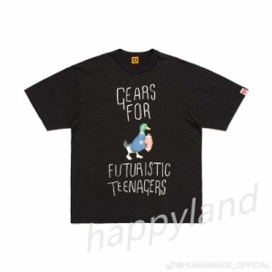 ヒューマンメイド Tシャツ メンズ 半袖 HUMAN MADE ビッグtシャツ メンズTシャツ Humanmade アウトドア レディース スポーツ 男女兼用 ラ