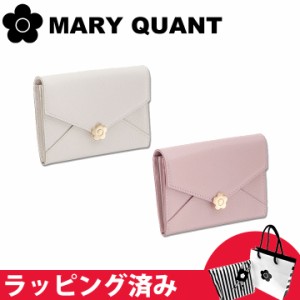 マリークワント マリクワ パスケース 定期入れ カードケース ギフト レディース シーリングデイジーレター 本革 MARY QUANT