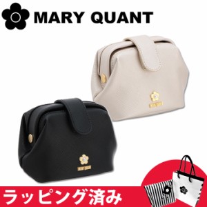 マリークワント マリクワ ポーチ 化粧ポーチ ダレスポーチ ギフト レディース サフィアーノパール MARY QUANT