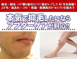 薬用ノンマスターシュ パパインローション ヒゲ脱毛後メンズ ムダ毛処理女性 保湿化粧水 ダイズエキス 3本購入でプラス1本