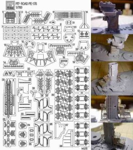 扶桑用 1944年 エッチングパーツ ピットロード 1/700 日本海軍 戦艦 扶桑用 1944年 エッチングパーツ PE178