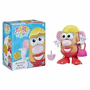 Mr. Potato Head ハズブロ(HASBRO) ミセスポテトヘッド クラシック、対象年齢2才以上、付け替え可能な顔のパーツ 12個付き F3245 正規品