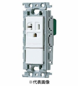 パナソニック WTF19214WK 15A・20A兼用埋込接地コンセント 絶縁枠付 20A 125V AC 色 ホワイト