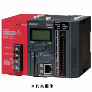 三菱電機 L02CPU-SET MELSEC-Lシリーズ CPU（L02CPU）電源ユニット（L61P）表示ユニット（L6DSPU）セット品