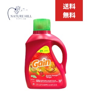 ゲイン リキッド  アップルマンゴー 2720ml  2X EX 洗濯用洗剤 ケース P&G USA