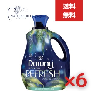 ダウニーインフュージョン REFRESH バーチウォーター＆ボタニカル 2400ml 6個セット 大容量 アメリカ Downy