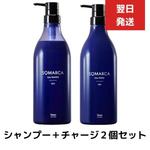 ２個セット　ホーユー ソマルカ カラーシャンプー アッシュ　 770ml　カラーチャージ 750ml hoyu 業務用 染まる 