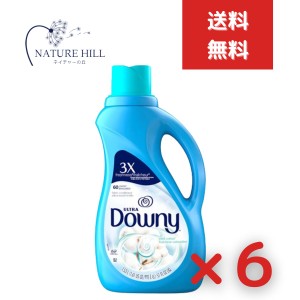 ウルトラダウニー 柔軟剤 クールコットン 1530ml 6個セット【ダウニー(Downy)】[柔軟剤]