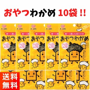 前島食品 おやつわかめ 10袋 おつまみ