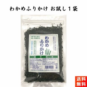 わかめふりかけ 能登製塩 50g×1袋 海水塩 鳴門わかめ 国産 無添加 無着色