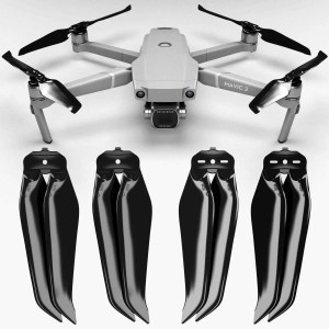 MA DJI Mavic 2用 STEALTH　アップグレード・プロペラ 8.9ｘ4.9  (ブラック）4本セット MA.M2E8949FB4【メール便可】