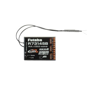 FUTABA R7314SB-2.4G  空用FASSTest方式・デュアルRｘリンクシステム搭載受信機 00107403-3 フタバ 双葉電子工業