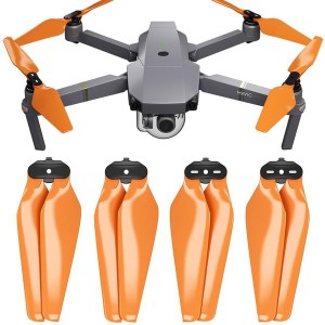 MA DJI Mavic Pro & Pro Platinum用アップグレード・プロペラ  MR-MC　8.3x4.4  (オレンジ）4本セット 【メール便可】