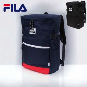 【FILA】 fila フィラ リュック スクエアデイパック 20L A4 大容量 大きい  メンズ レディース ユニセックス 男女兼用 フィラリュック フ