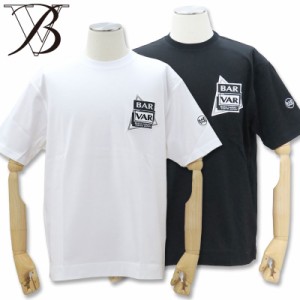 バーニヴァーノ BV NEWロゴ ワッペン 半袖 Tシャツ L サイズ 白 01 黒 09 BARNI VARNOBSS-NTH5043-L ホワイト ブラック Tee