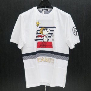 カステルバジャック スヌーピー 半袖Tシャツ 白 48/50 21570-102-01