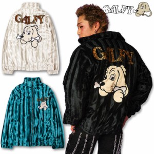 ガルフィー いにしえチンピラブルゾン 133025 黒 ゴールド エメラルド L XL GALFY ジャンバー  BLACK GOLD EMERALD 中綿 秋冬