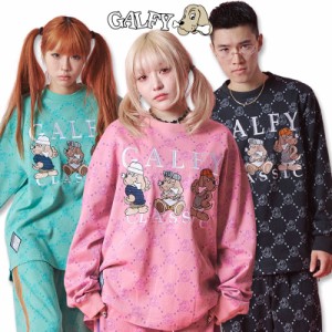 ガルフィー GALFY 紋紋ロンTee極 141005 長袖Tシャツ ブラック ピンク グリーン L XL ヤンキー 犬