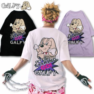 ガルフィー GALFY LFG!! GALFY Tee 142064 半袖Tシャツ #10 ホワイト #20 ブラック #110 パープル L XL ヤンキー TGC