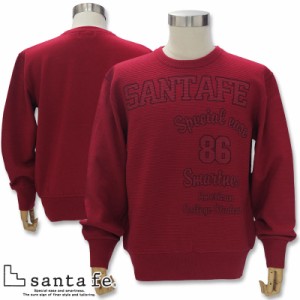 サンタフェ ロゴ セーター ニット Lサイズ 12819-067 48 赤 レッド