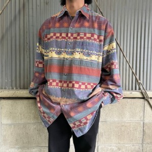 THE TERRITORY AHEAD 総柄シャツ  メンズXL相当 【古着】【中古】