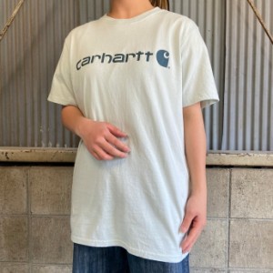 Carhartt カーハート フロントロゴ プリントTシャツ  メンズS相当 【古着】【中古】