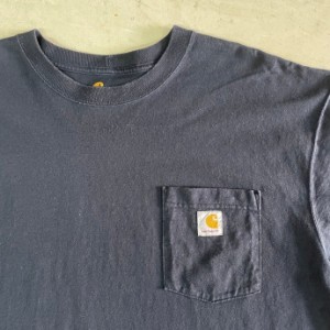 ビッグサイズ Carhartt カーハート ポケットTシャツ  ORIGINAL FIT メンズ2XL相当 【古着】【中古】