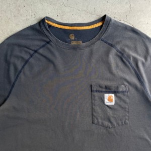 Carhartt カーハート ワンポイントロゴ ポケットTシャツ RELAXED FIT メンズL 【古着】【中古】