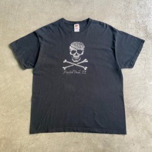 Deerfield Beach ドクロ Tシャツ メンズXL 【古着】【中古】