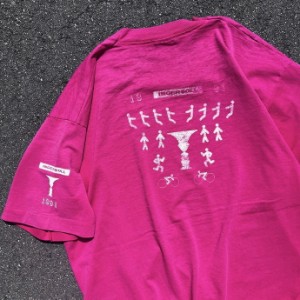 90年代 USA製 INGERSOLL ピクトグラム 企業ロゴ バックプリント Tシャツ メンズXL 【古着】【中古】