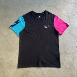 NIKE ナイキ ダブルスウォッシュ ロゴプリント Tシャツ メンズM 【古着】【中古】