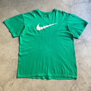 NIKE ナイキ スウォッシュロゴ ビッグロゴ プリント Tシャツ メンズXL 【古着】【中古】