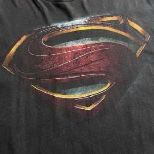 Superman スーパーマン ロゴ プリントTシャツ ムービーTシャツ メンズXL 【古着】【中古】