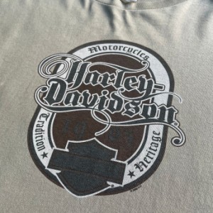 00年代 Harley-Davidson ハーレーダビッドソン 両面プリント Tシャツ メンズXL 【古着】【中古】