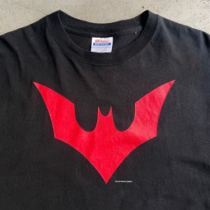 90年代 Graphitti BATMAN BEYOND バットマン ビヨンド アニメ ロゴプリントTシャツ メンズXL 【古着】【中古】