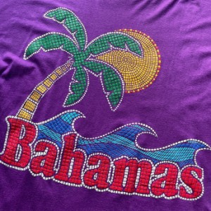 90年代 TROPIC TRADERS ”BAHAMAS” スーベニア プリントTシャツ メンズXL 【古着】【中古】