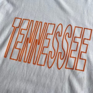 90年代 ”Tennessee” スーベニア プリント  Tシャツ メンズL相当 【古着】【中古】