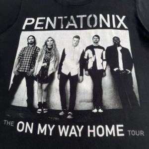 PENTATONIX ペンタトニックス アーティスト バンドTシャツ メンズS-M相当 【古着】【中古】