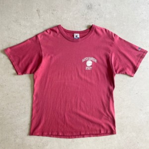 90年代 Champion チャンピオン カレッジロゴプリント Tシャツ メンズXL相当 【古着】【中古】