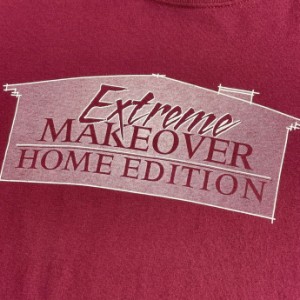 ビッグサイズ 00年代 EXTERME MAKEOVER HOME EDITION リアリティテレビシリーズ  プリントTシャツ メンズ2XL 【古着】【中古】