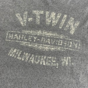 Harley-Davidson ハーレーダビッドソン 両面プリント Tシャツ メンズXL 【古着】【中古】