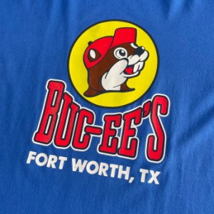 ビッグサイズ Buc-ee's キャラクター 企業ロゴ プリントTシャツ メンズ2XL 【古着】【中古】