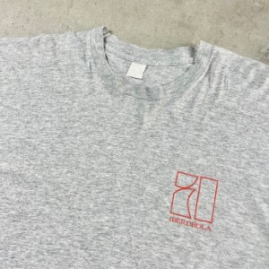 90年代 IBERDROLA 企業ロゴ ワンポイント プリントTシャツ メンズXL相当 【古着】【中古】