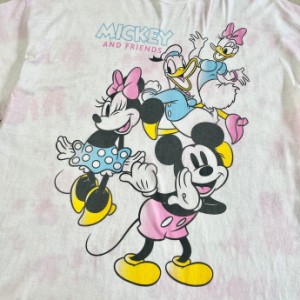 DISNEY ディズニー Mickey Mouse ミッキーマウス キャラクタープリントTシャツ  メンズXL レディース 【古着】【中古】