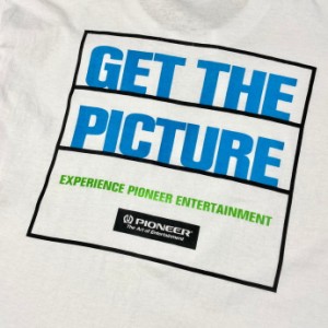 90年代 USA製 PIONEER パイオニア  企業ロゴ バックプリントTシャツ メンズL 【古着】【中古】