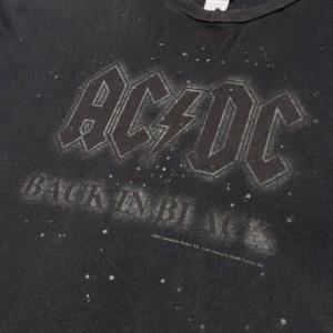 00年代 AC/DC BACK IN BLACK  2005 ロゴプリント バンドTシャツ メンズXL 【古着】【中古】